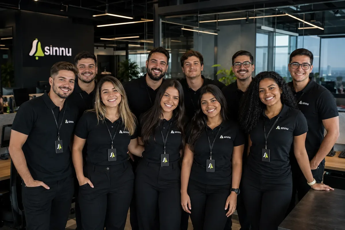 Time de atendimento da Sinnu