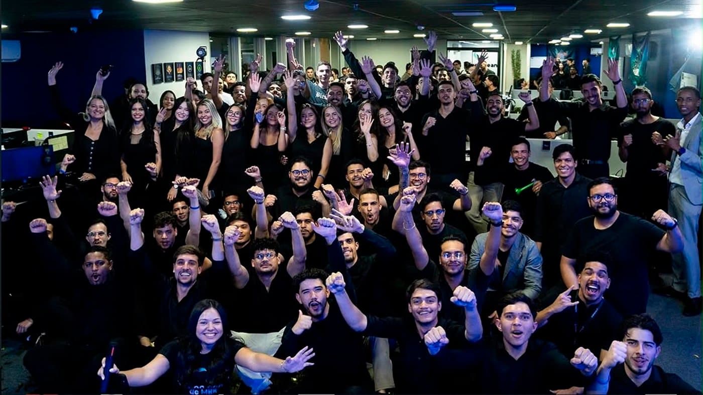 Time da Blue Ocean, uma das empresas que formam a Sinnu